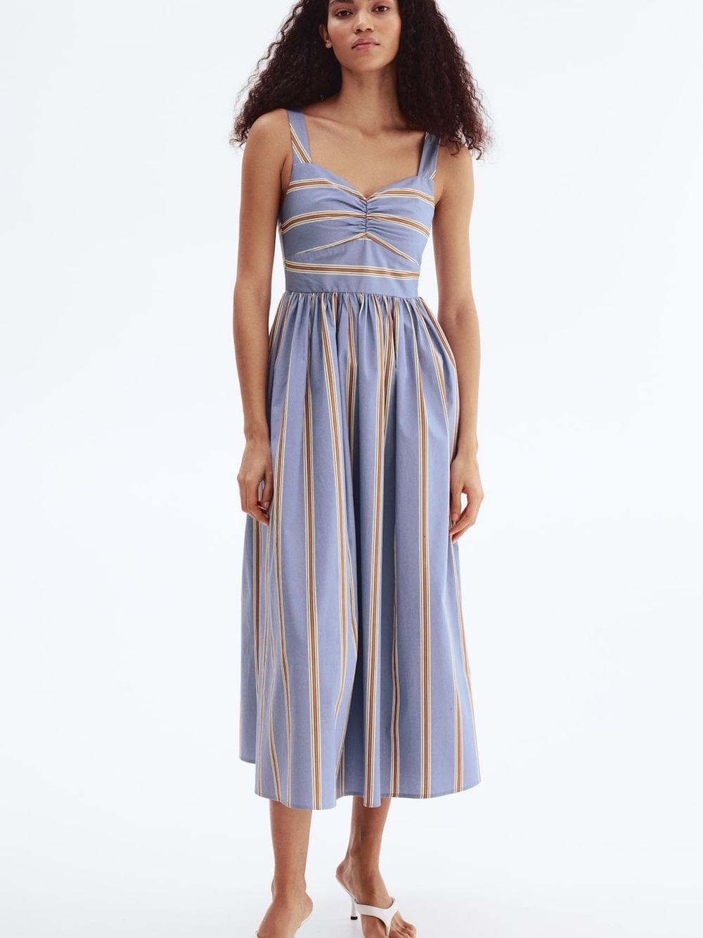 H&M Cotton Poplin Dress
